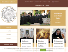 Tablet Screenshot of benediktinke-zadar.com